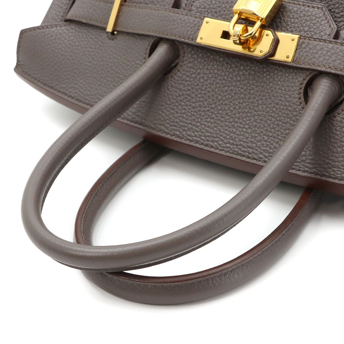 Hermes Birkin 35 Togo Etain Hand Bag Gold — view 5
