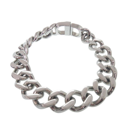Dior Logo Icon Chain Link Bracelet Metal Silver — view 2