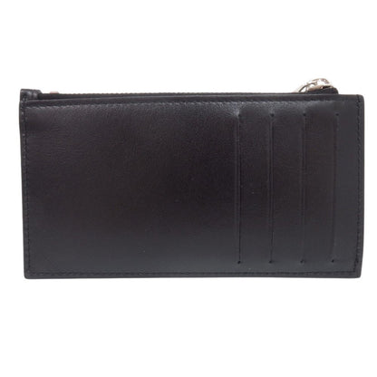 Dior Oblique Galaxy Leather Black Coin Case — view 3