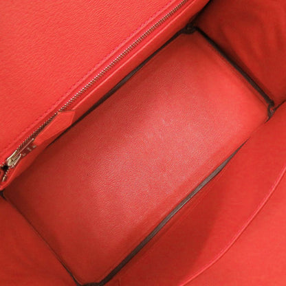 Hermes Birkin 30 Niloticus Geranium Silver Handbag — view 7