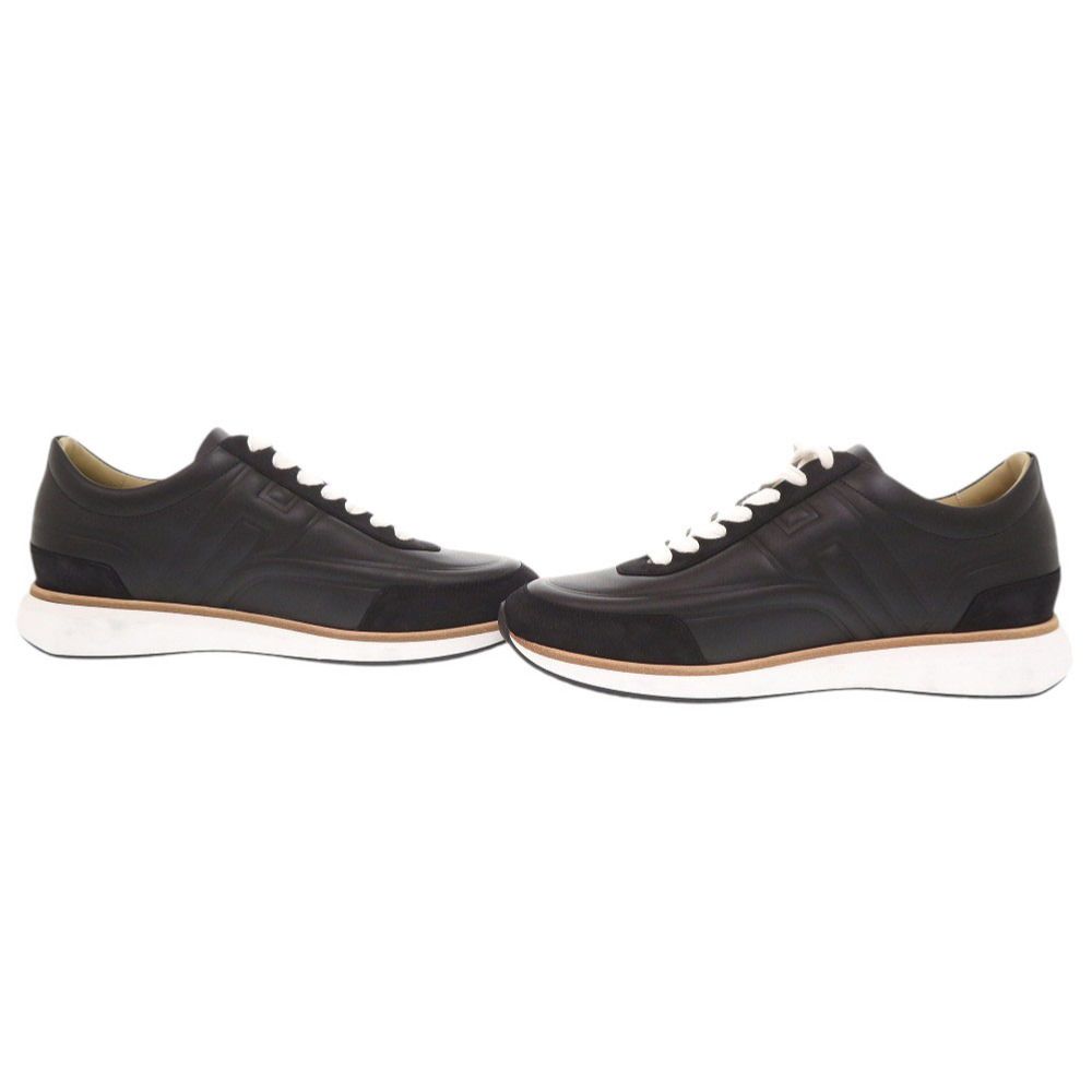 Hermes Easy 40 Calf Chevre Velois Black Sneakers — view 6