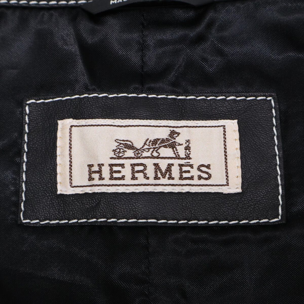 Hermes Lambskin Gilet 56 Vest — view 5