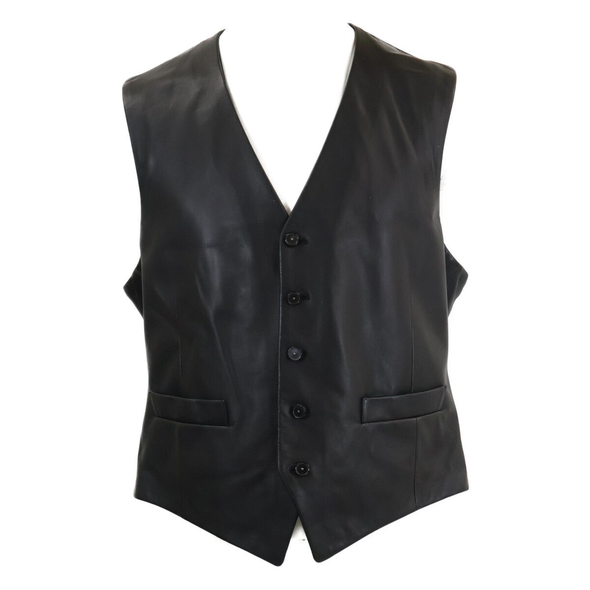 Hermes Lambskin Gilet 56 Vest