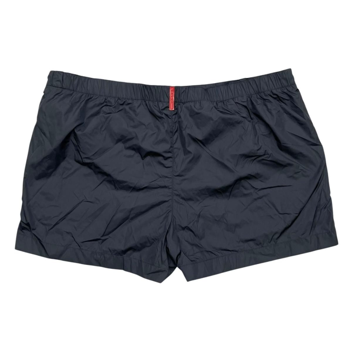 Prada Boxa Shorts Swim Pants 50 Nylon Navy Blue — view 2