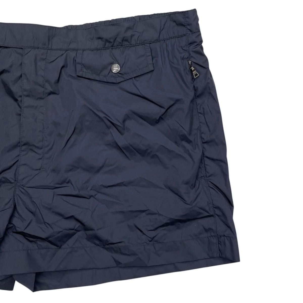 Prada Boxa Shorts Swim Pants 50 Nylon Navy Blue — view 4