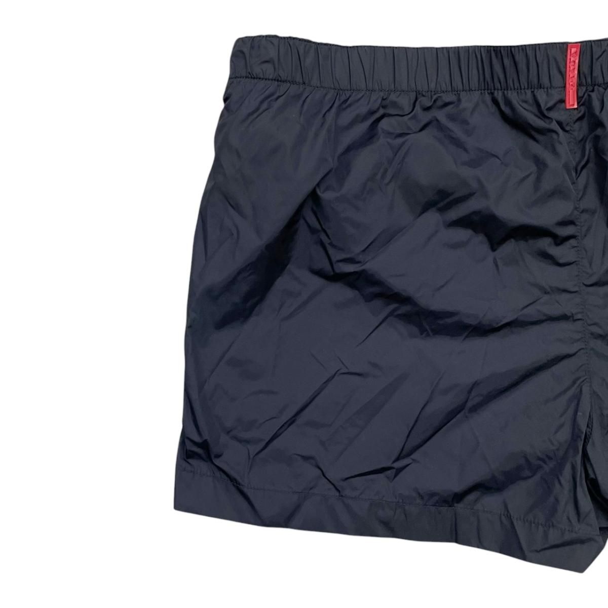Prada Boxa Shorts Swim Pants 50 Nylon Navy Blue — view 5