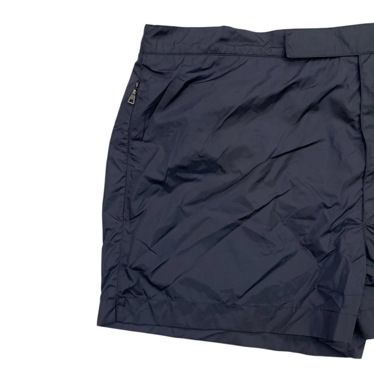 Prada Boxa Shorts Swim Pants 50 Nylon Navy Blue — view 3
