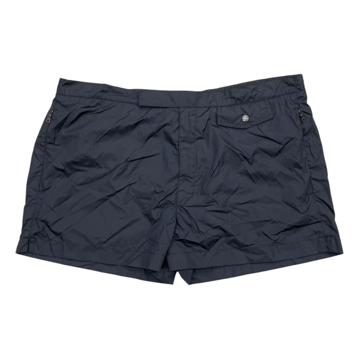 Prada Boxa Shorts Swim Pants 50 Nylon Navy Blue