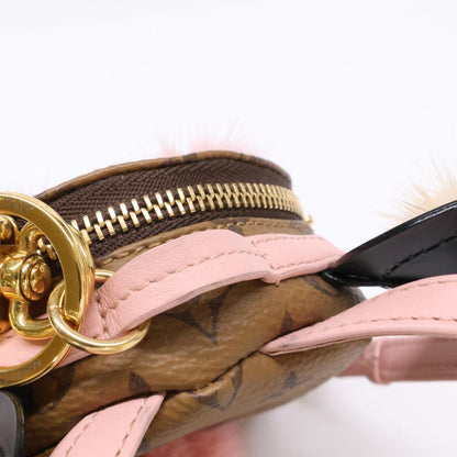 Louis Vuitton Bijou Sac Wild Puppet Monogram Reverse Canvas Mink Bag Charm — view 8