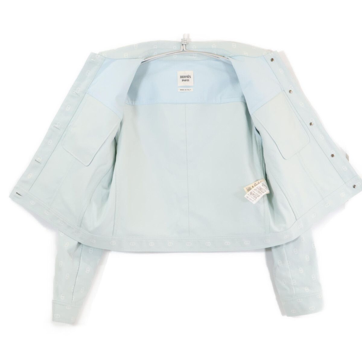 Hermes Chaine D'ancre Denim Jacket 44 — view 5
