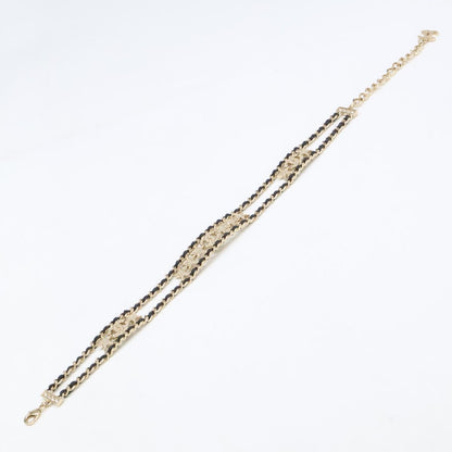 Chanel CC Logo Rhinestone Choker Necklace — view 6