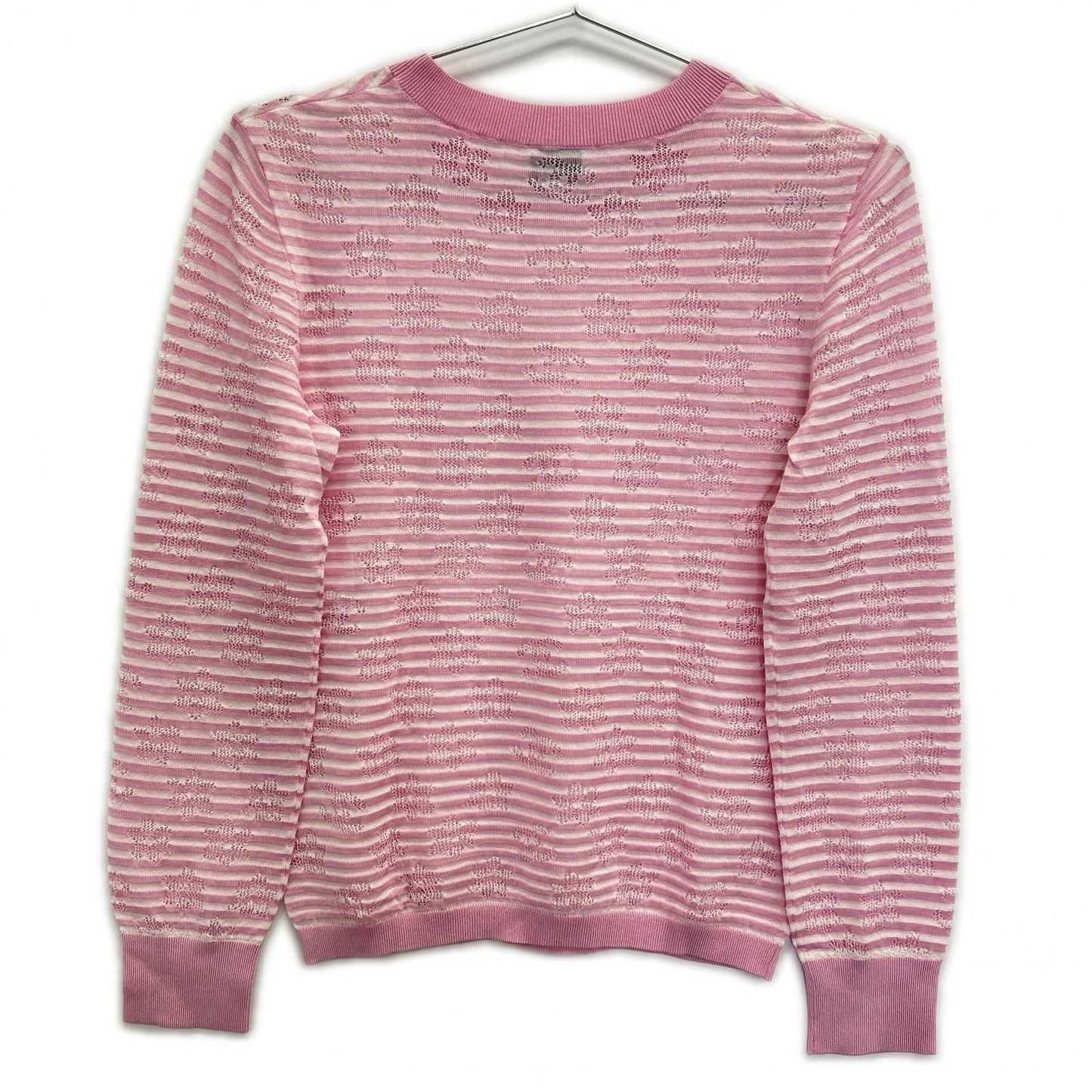 Chanel Border CC Logo Summer Knit 34 Sweater — view 2