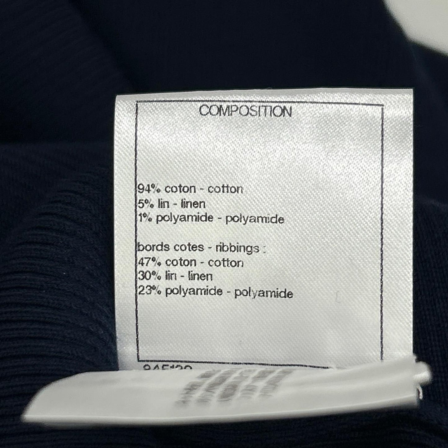 Chanel CC Logo Multi Embroidery Pullover Knit 34 Sweater — view 4