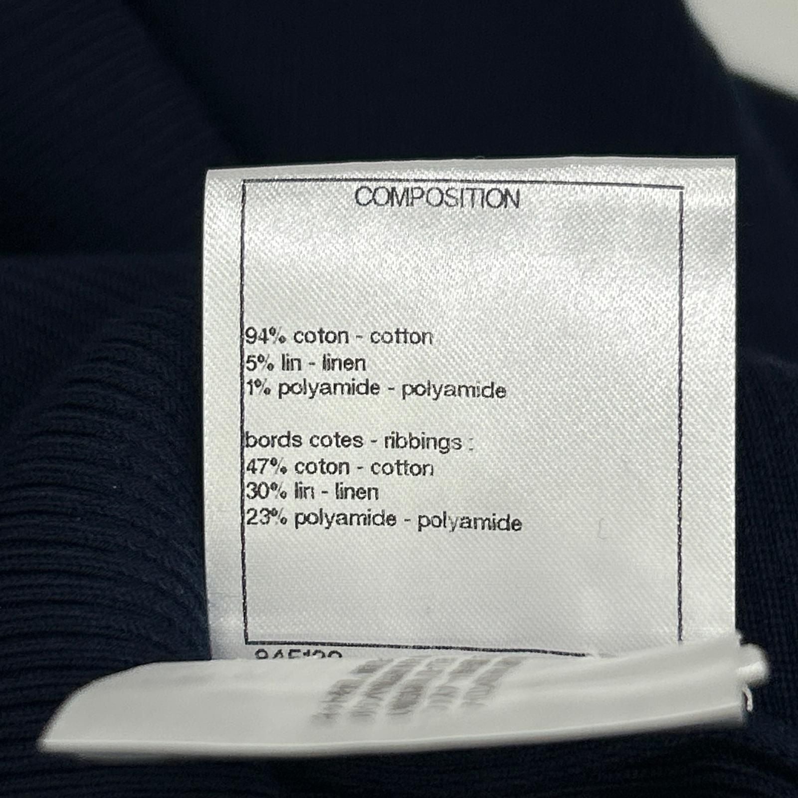 Chanel CC Logo Multi Embroidery Pullover Knit 34 Sweater — view 4