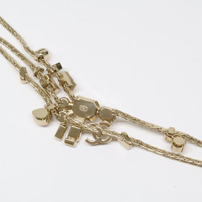 Chanel CC Logo Biju-&pearl Ribbon Choker Necklace — view 5