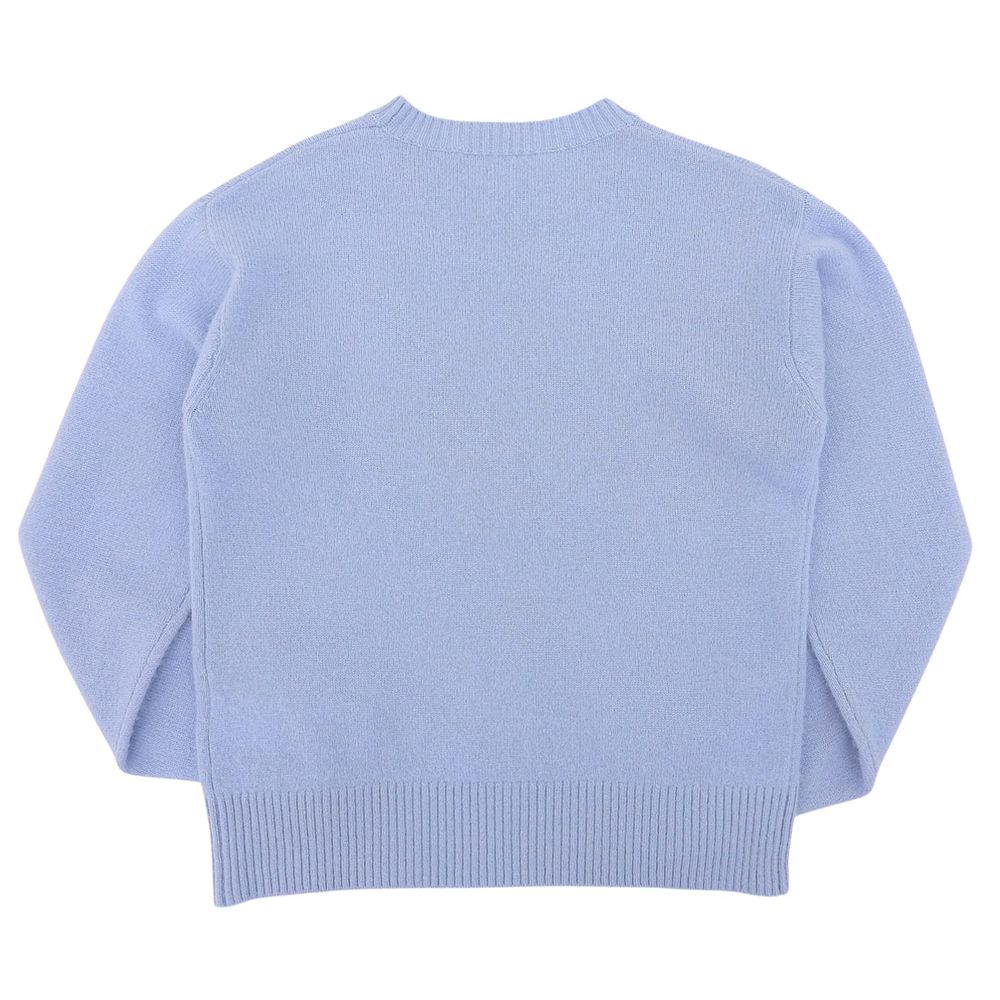 Max Maraweekend Cashmere Knit Top Blue Sweater — view 2