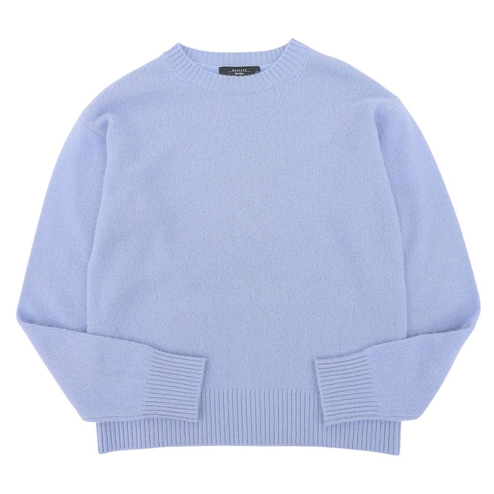 Max Maraweekend Cashmere Knit Top Blue Sweater