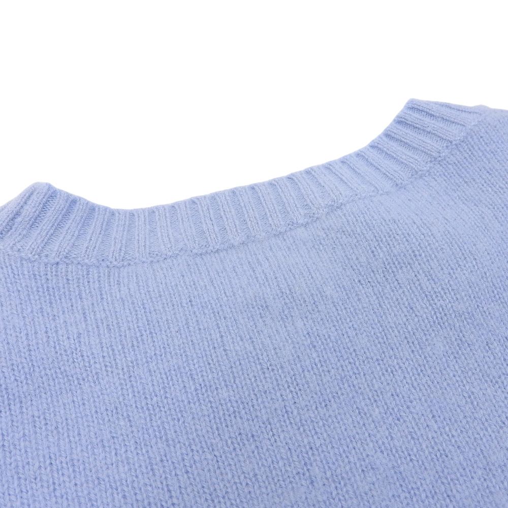 Max Maraweekend Cashmere Knit Top Blue Sweater — view 6