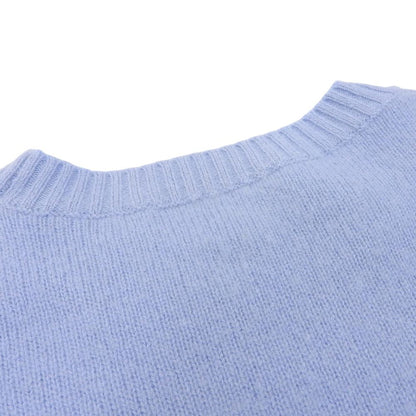 Max Maraweekend Cashmere Knit Top Blue Sweater — view 6