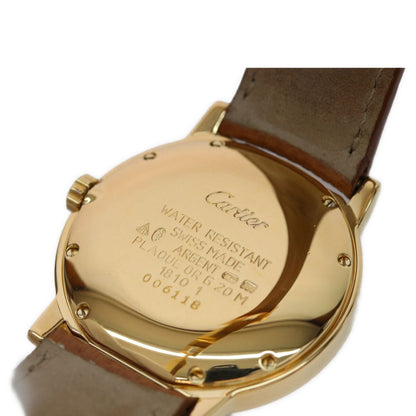 Cartier 925 Must Ducartier Ronde LM Vermeil Small Second Trinity — view 7