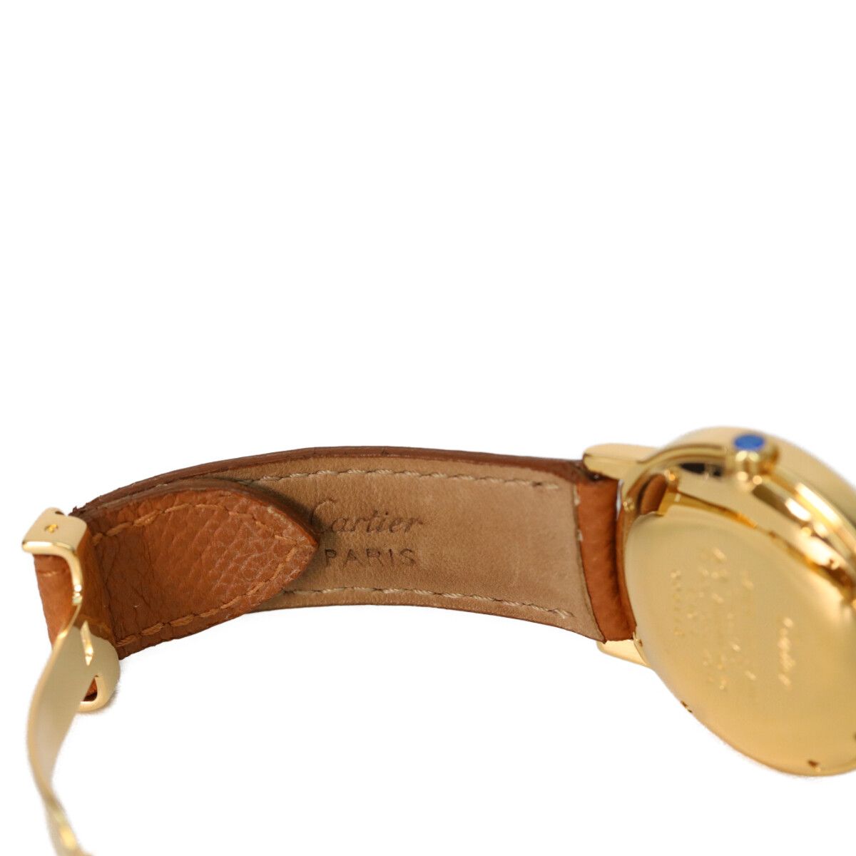 Cartier 925 Must Ducartier Ronde LM Vermeil Small Second Trinity — view 6
