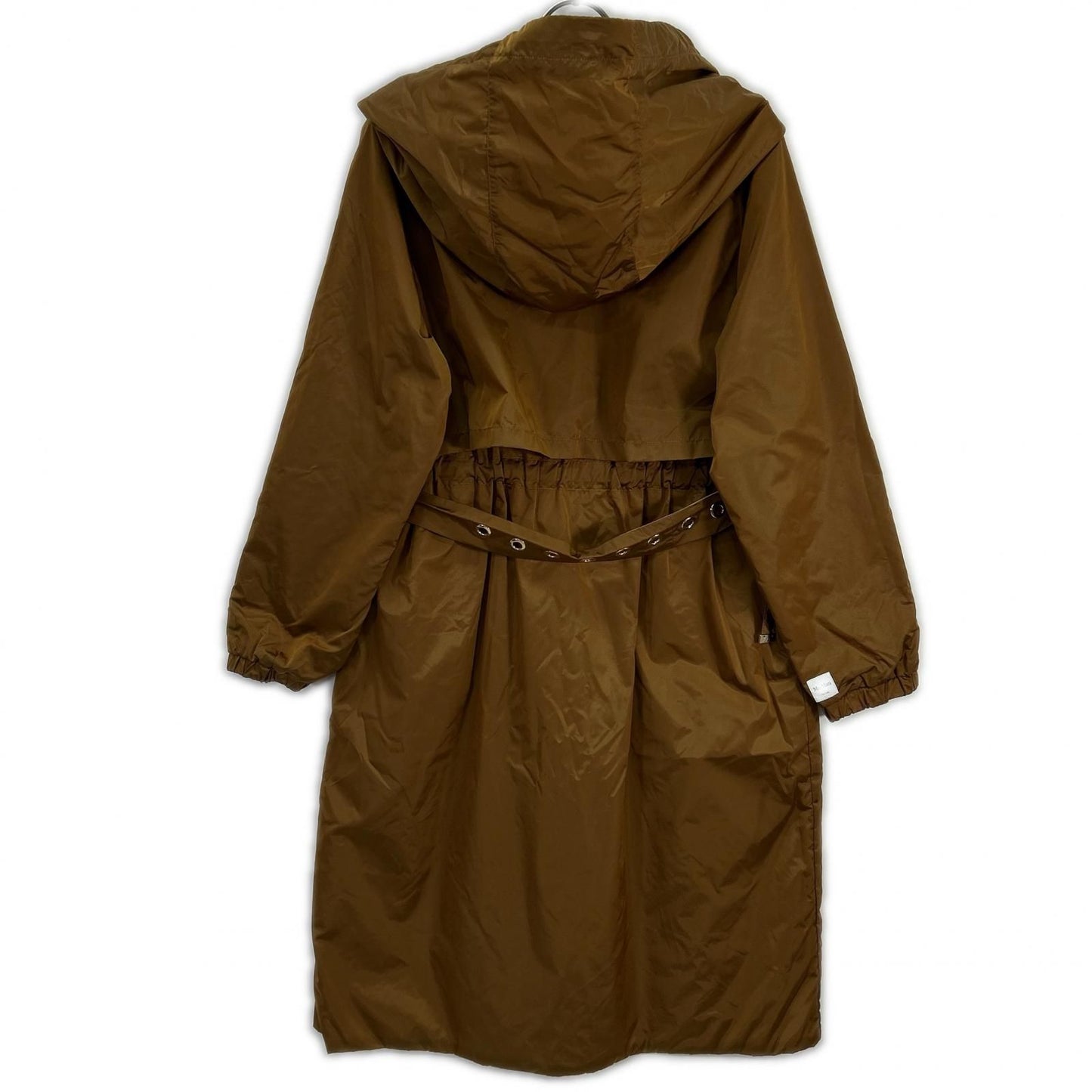 Max Mara Master de Gray Ju Reversible Nylon Hoodie Coat 40 — view 2