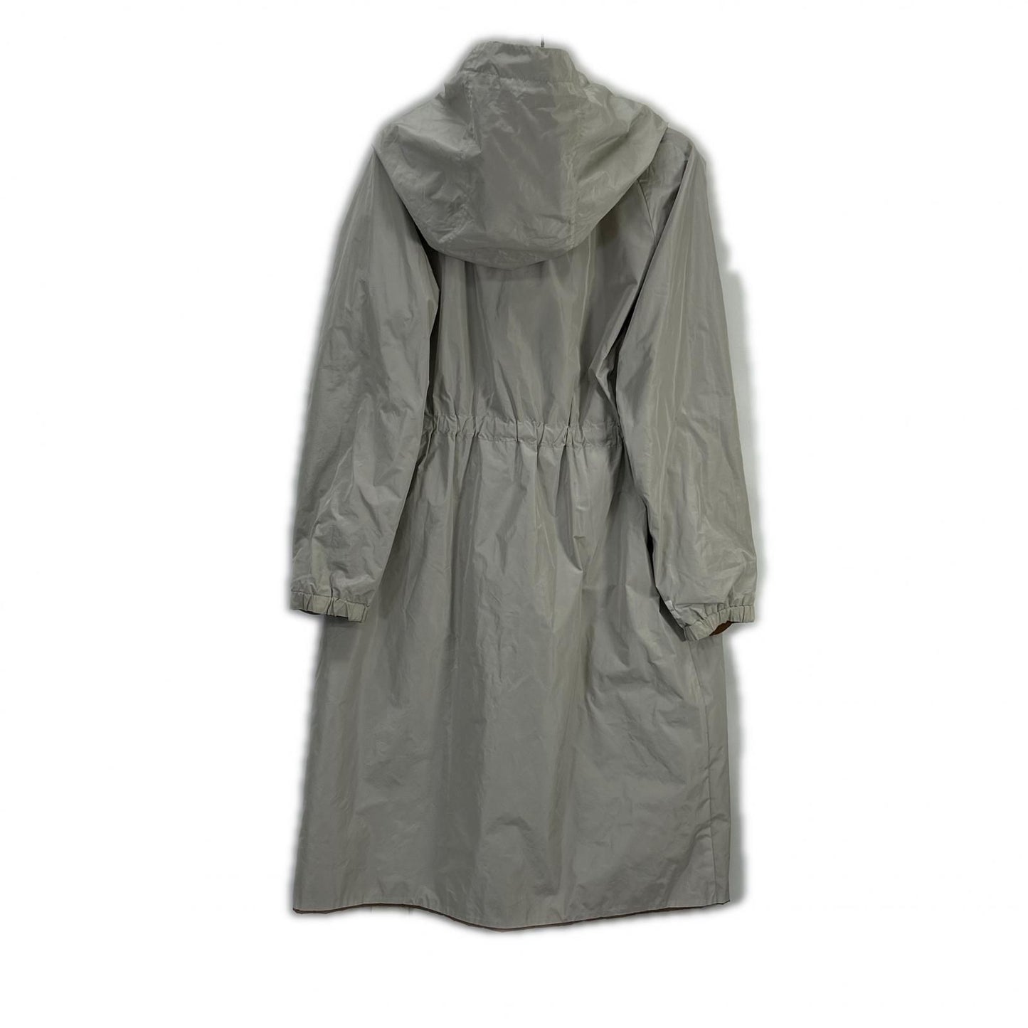 Max Mara Master de Gray Ju Reversible Nylon Hoodie Coat 40 — view 4