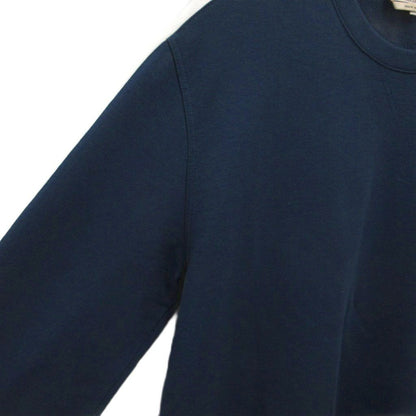 Hermes Run Arm Line Sweatshirt Logo Cotton XL Navy White — view 5