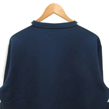 Hermes Run Arm Line Sweatshirt Logo Cotton XL Navy White — view 4