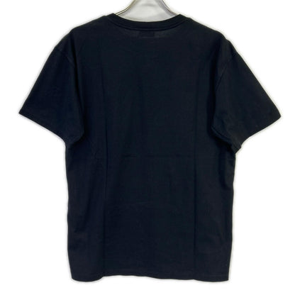 Celine Black Cotton Front Logo T-Shirt XS — view 2