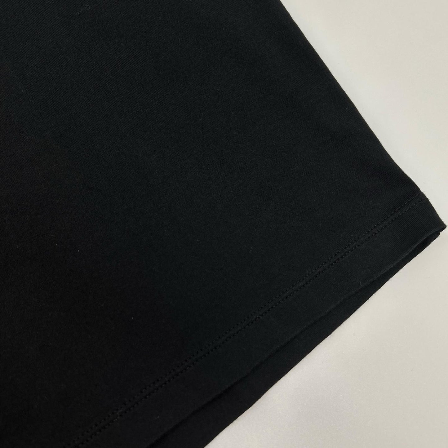 Celine Black Cotton Front Logo T-Shirt XS — view 8