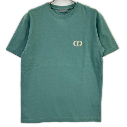 Dior Green CD Logo Cotton T-Shirt