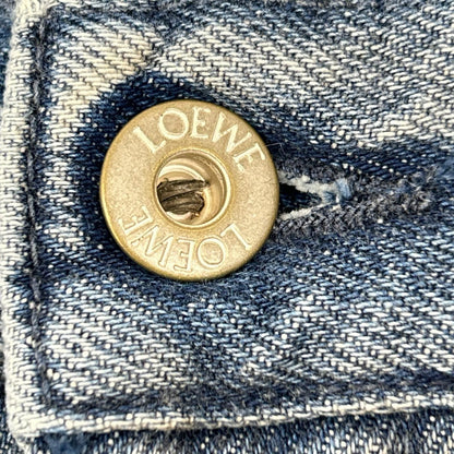 Loewe Blue Gradient Denim Pants 50 — view 7
