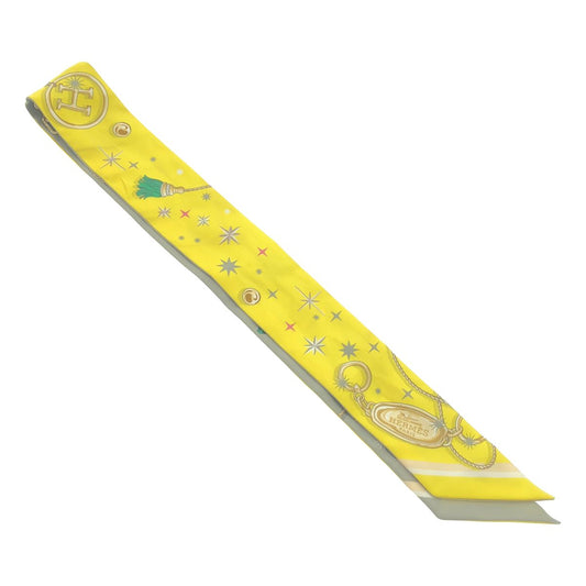 Hermes Tsuiri Scarf SE la Fet Yellow