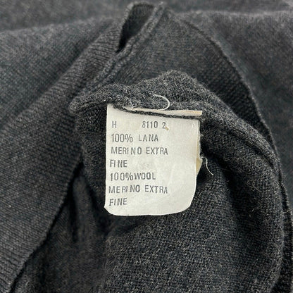 Fendi Long Sleeve Sweater 50 M Dark Gray Crew Neck Uomo — view 4