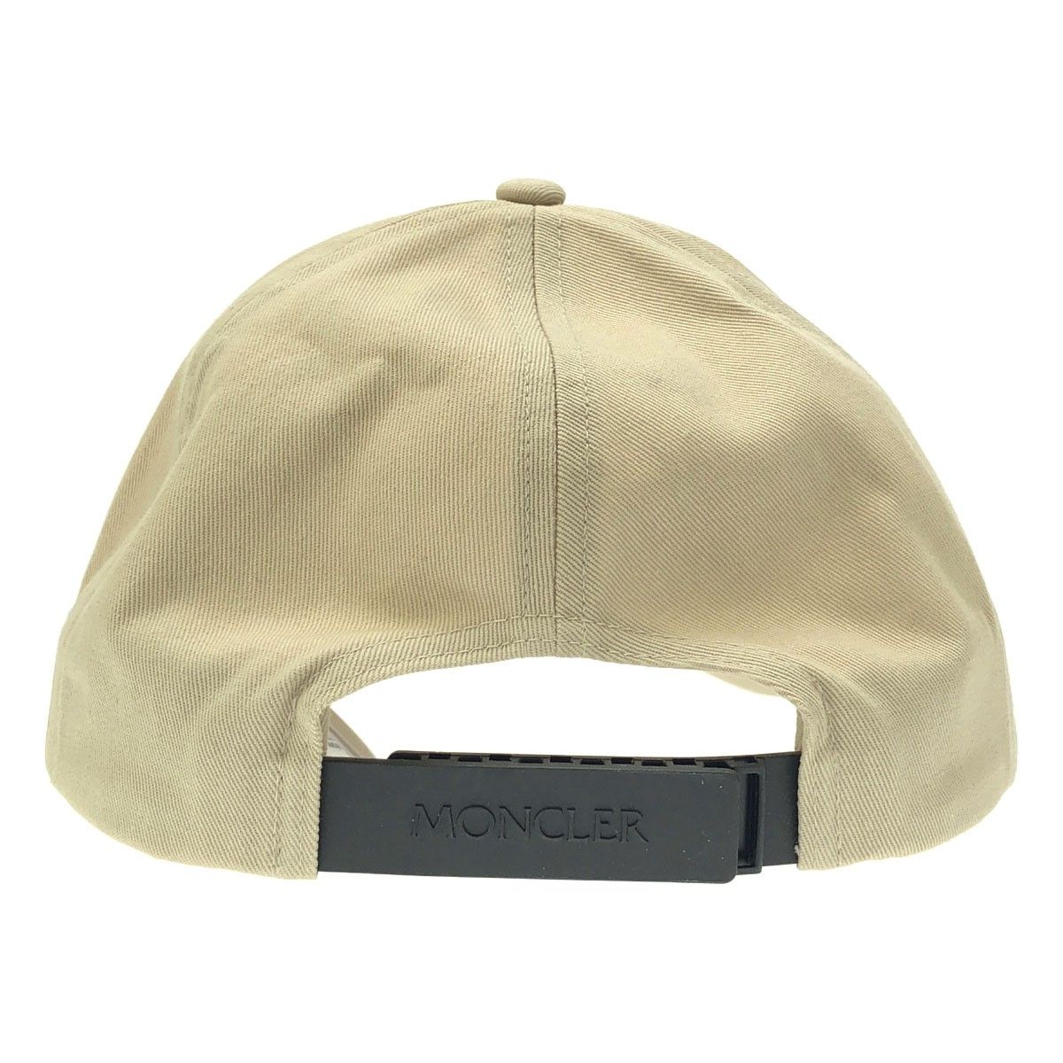 Moncler Mon Cles Logo Patch Baseball Cap Beige Uni — view 3