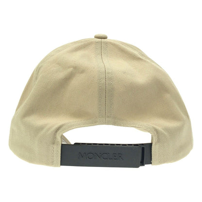 Moncler Mon Cles Logo Patch Baseball Cap Beige Uni — view 3