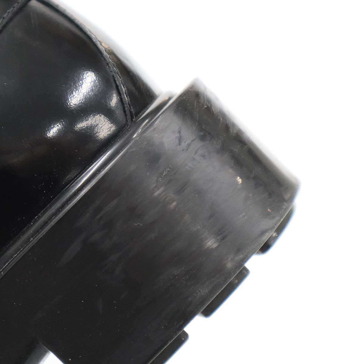 Bottega Veneta Monsieur Chunky Loafers Black — view 7