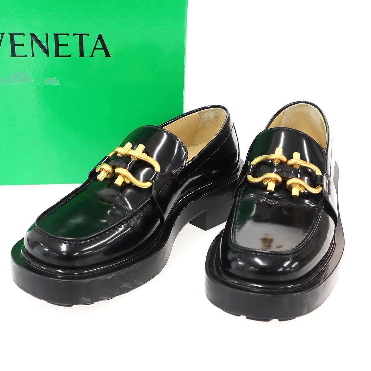 Bottega Veneta Monsieur Chunky Loafers Black