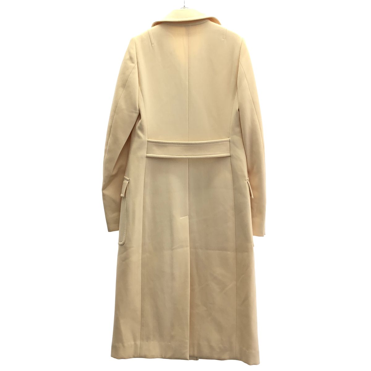 Gucci Wool Long Coat Ivory 40 — view 2