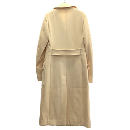 Gucci Wool Long Coat Ivory 40 — view 2