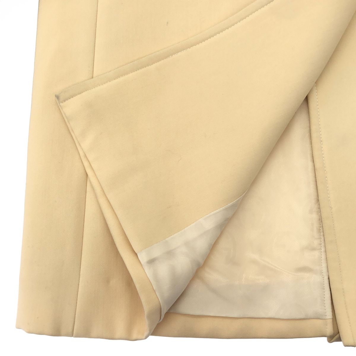 Gucci Wool Long Coat Ivory 40 — view 6