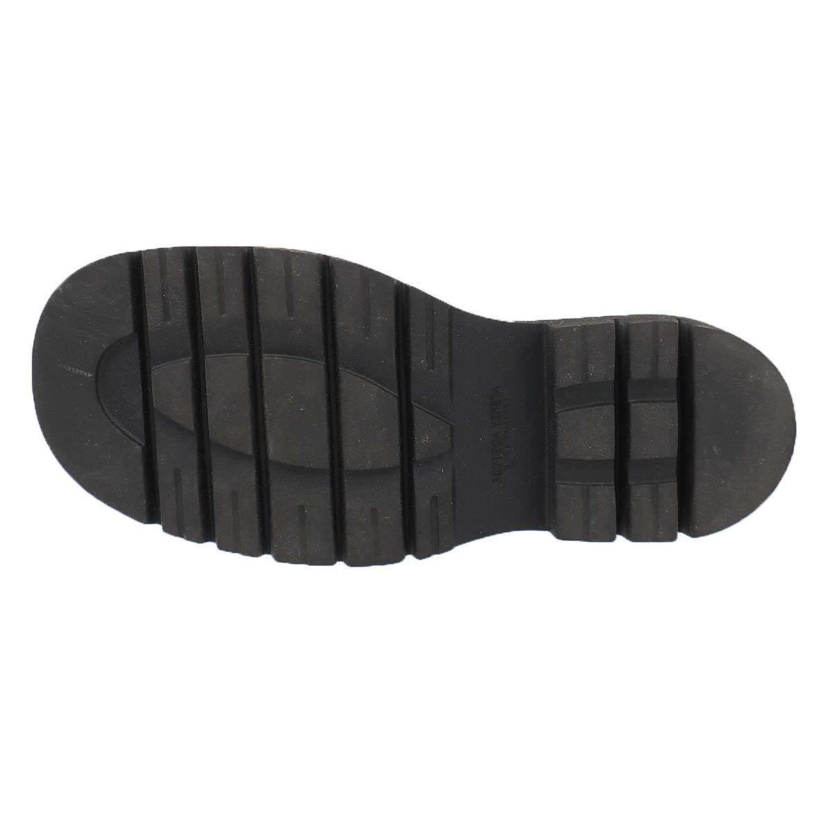 Bottega Veneta Rug Mary Jane Buckle Leather Shoes Black Gold — view 4