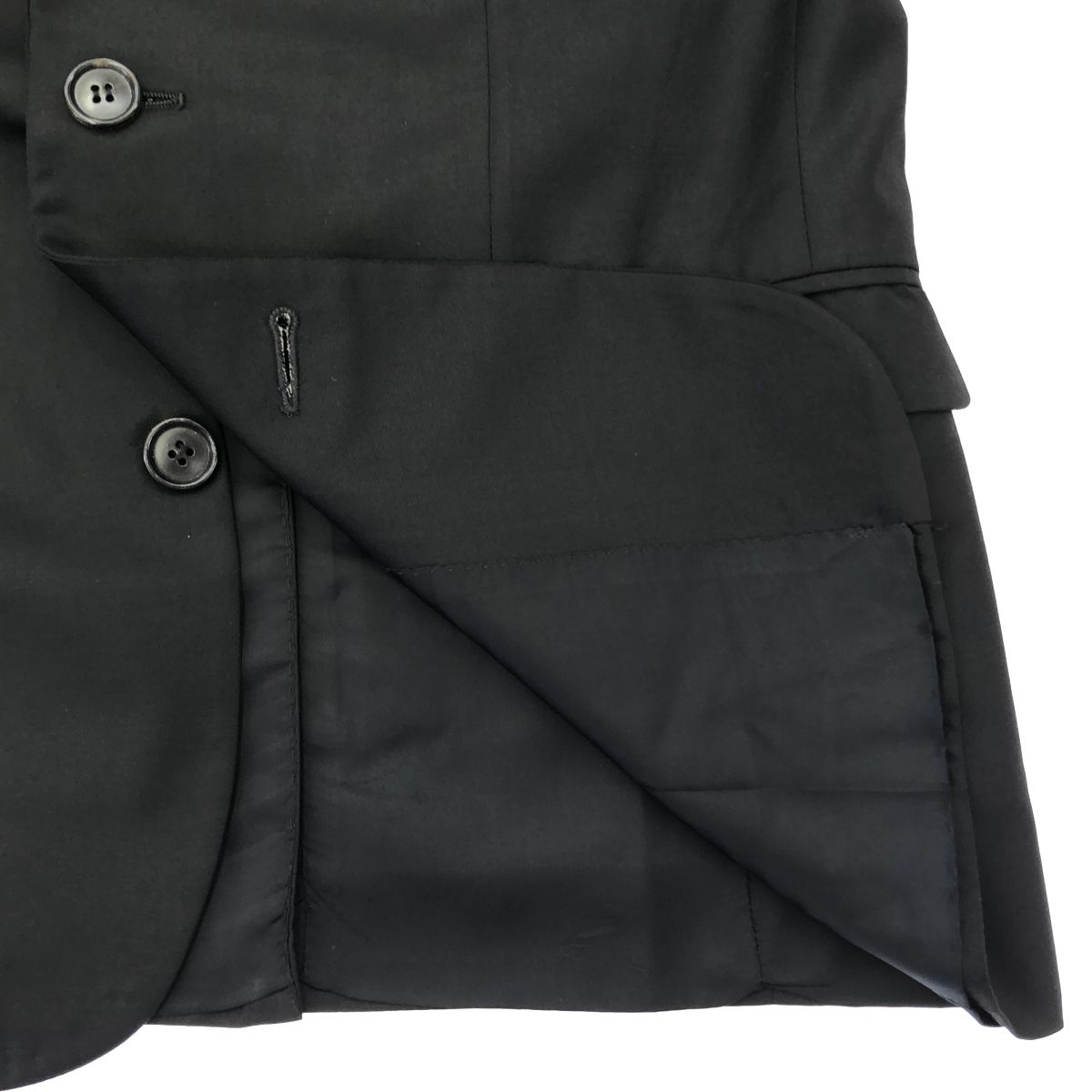 Dior Homme by Kris Van Assche Narrow Lapel Tailored Jacket Black 46 — view 6