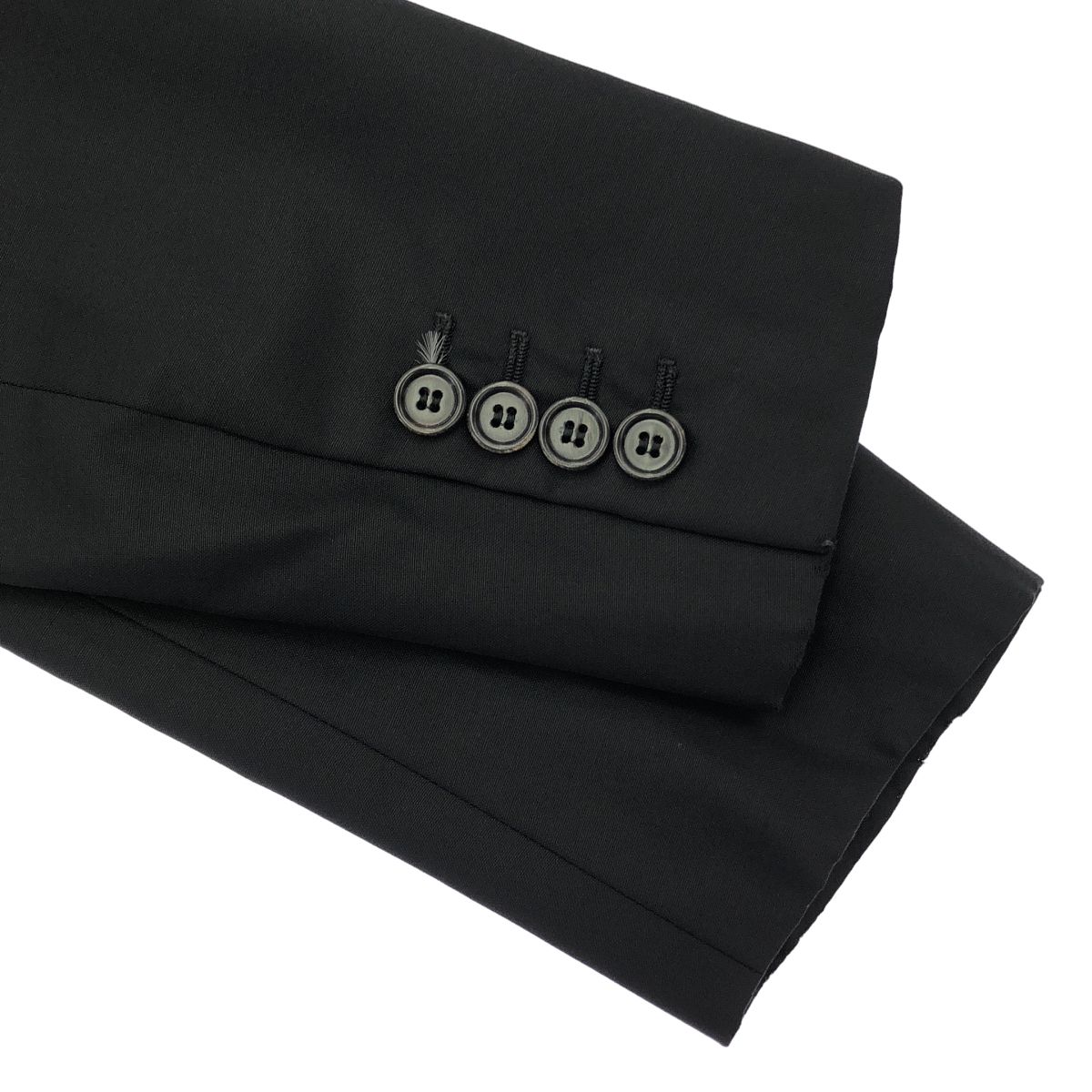 Dior Homme by Kris Van Assche Narrow Lapel Tailored Jacket Black 46 — view 5