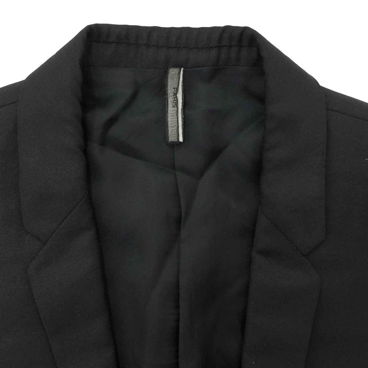 Dior Homme by Kris Van Assche Narrow Lapel Tailored Jacket Black 46 — view 4