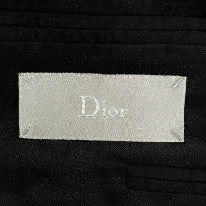 Dior Homme by Kris Van Assche Narrow Lapel Tailored Jacket Black 46 — view 3
