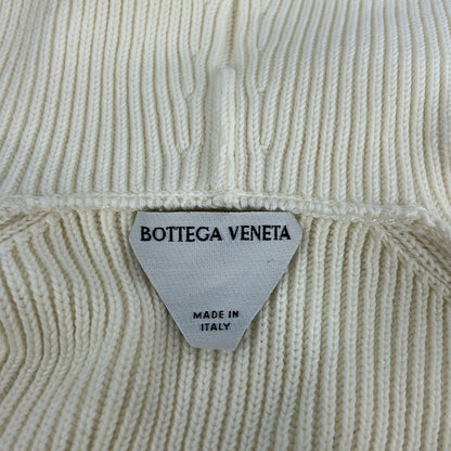 Bottega Veneta Jacket XS Ivory Long Sleeve Knit Spring Autumn — view 3