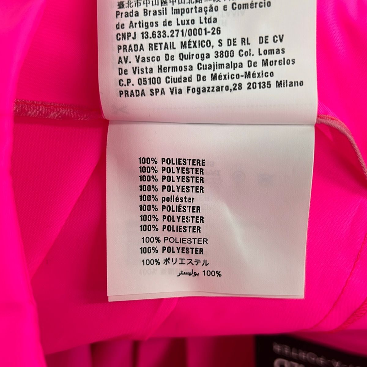 Prada Wrap Skirt 38 S Pink Knee Length Pleats — view 4