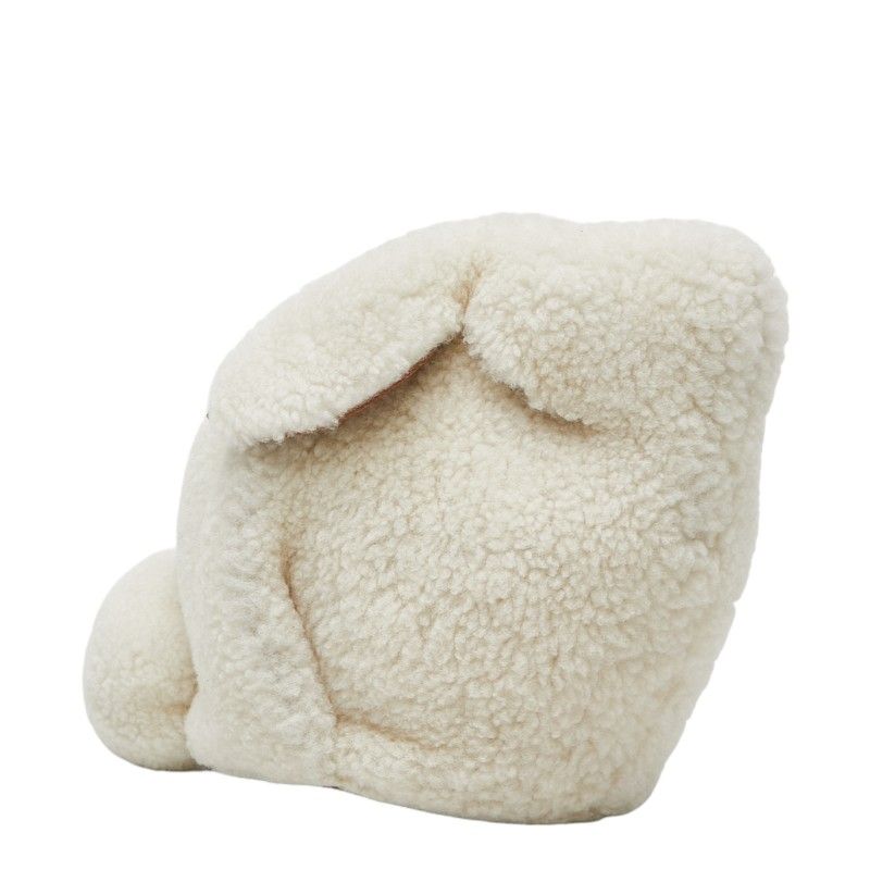Loewe Bunny Mini Shoulder Bag Crossbody Rabbit Off White Boa Leather — view 2